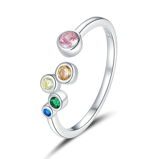 Colorful Bubbles Ring